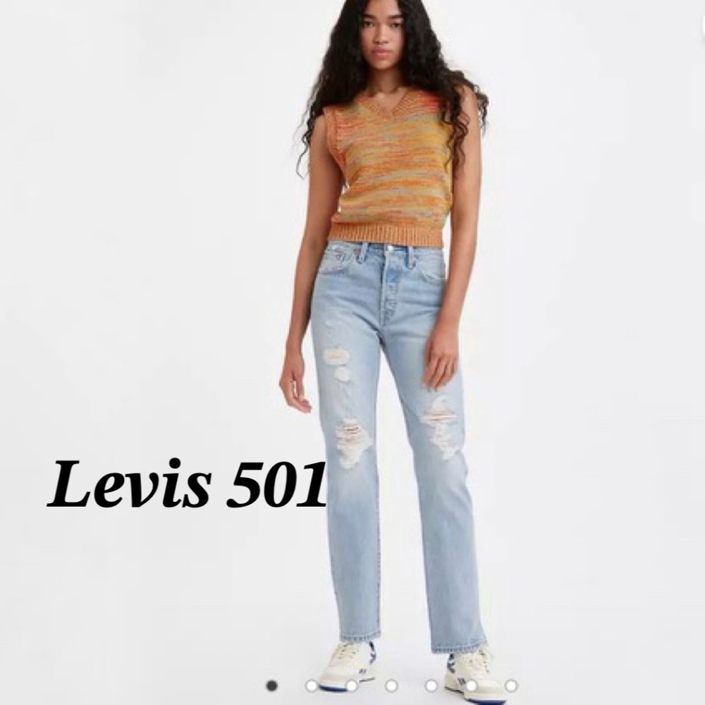 Levis 501 original fit jeans Size 27x30
